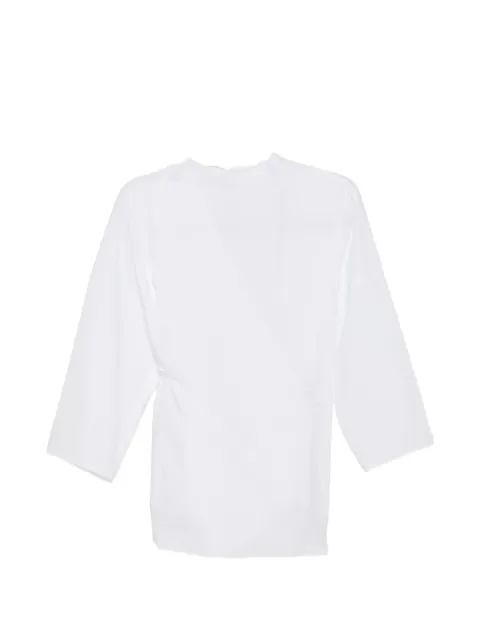 LESS scalloped-edge blouse White 2Q3213670