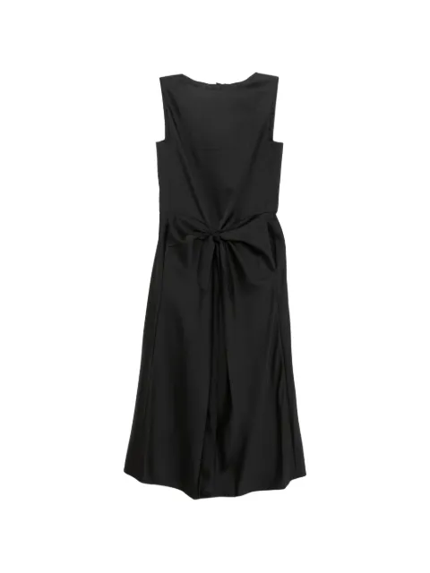 LESS Origami midi dress Black 2Q3G14760