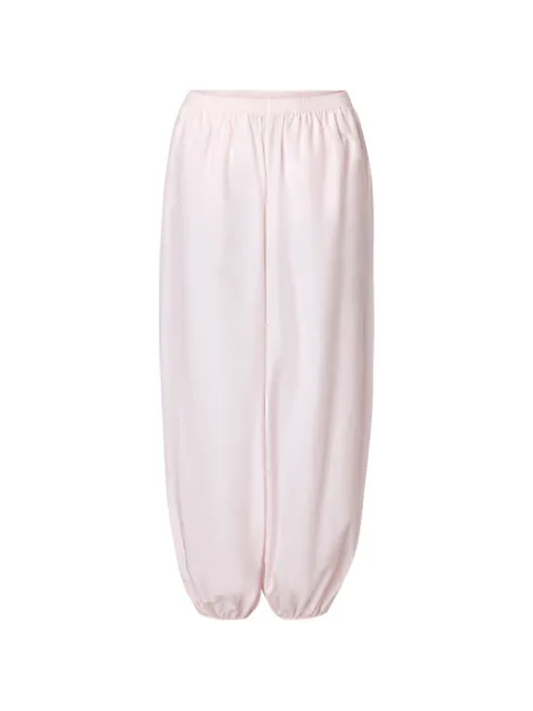 LouLou de Saison elastic-waist trousers Pink ALMAYA