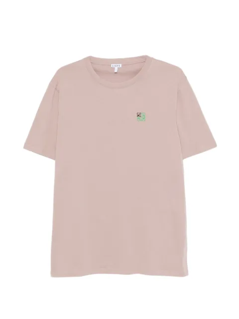 LOEWE crew-neck T-shirt Pink H526Y22XDD