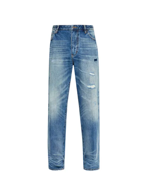 Emporio Armani distressed jeans Blue EM005656AF25208
