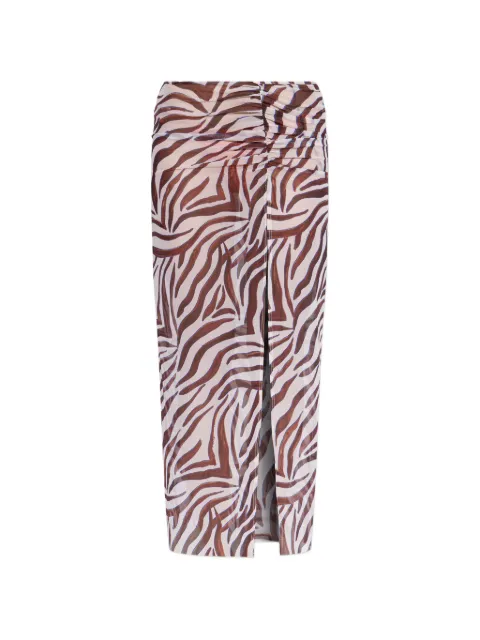 Bond-eye Claudia Maxi skirt Brown BOUND619MP