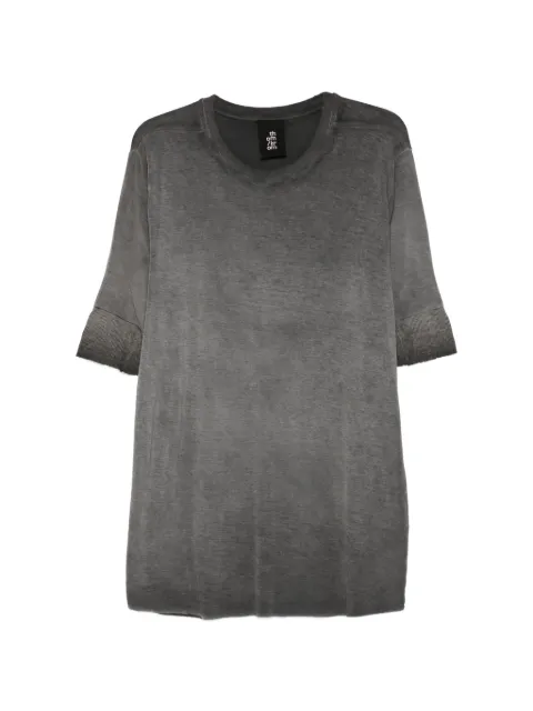 Thom Krom 940 raw-cut double-layer T-shirt Grey MTS940