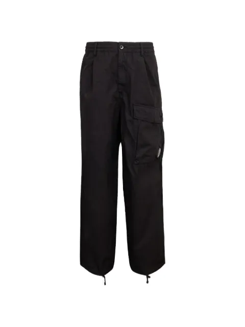 C.P. Company Micro-Reps boxy leg pocket Lens pants Black 20CMPA126A110325G