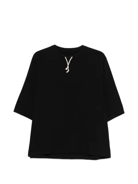 MORDECAI lace-detail T-shirt Black 26E96MUJ05