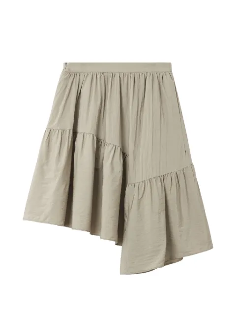 b+ab ruffled asymmetric skirt Neutrals 6S112AS