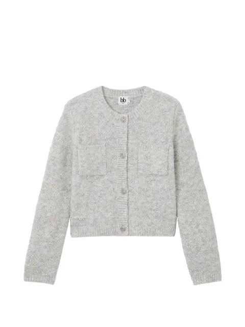 b+ab crew-neck cardigan Grey 6S302AS