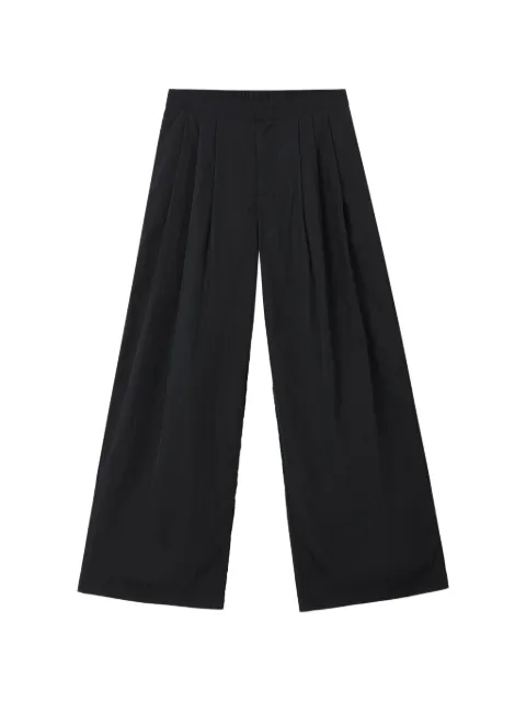 tout a coup pleated-front palazzo pants Black M105AR6