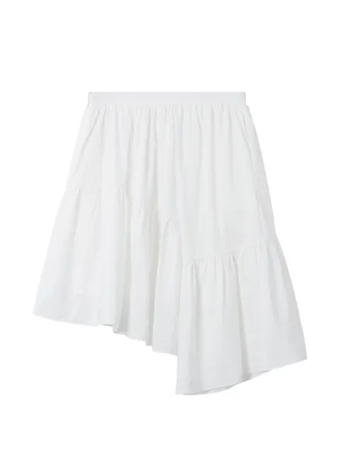b+ab asymmetric mini skirt White 6S112AS