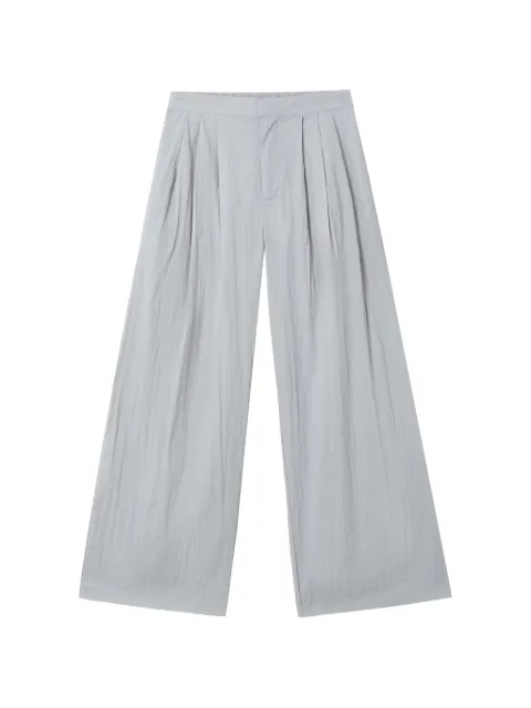 tout a coup pleated-front palazzo pants Grey M105AR6