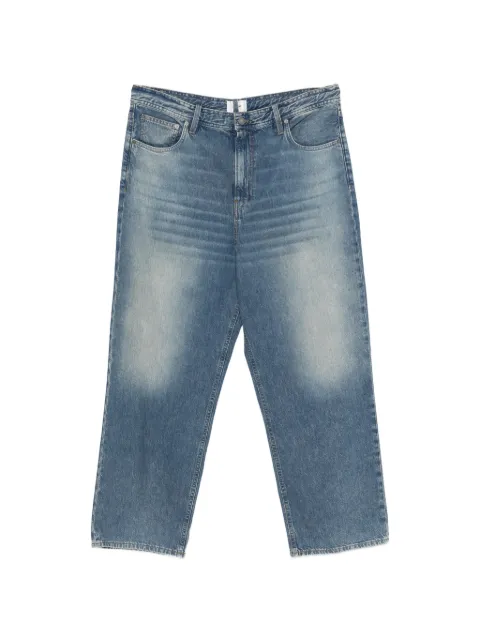 Haikure logo-patch jeans Blue HEM03263DF127L0922