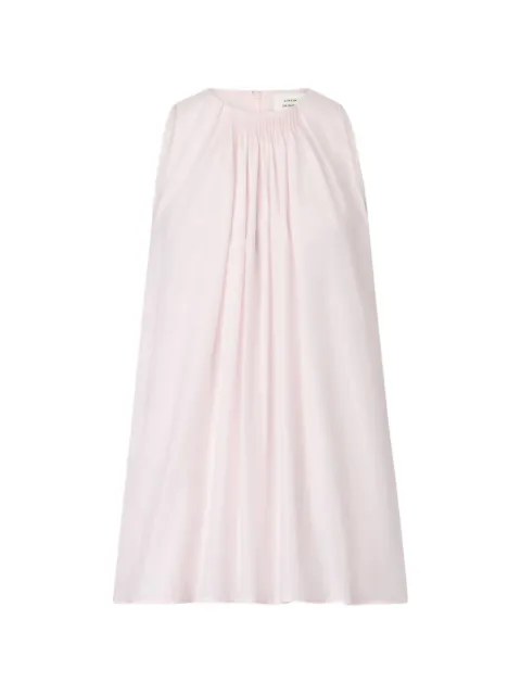 LouLou de Saison Liao flaring gathered blouse Pink LIAO