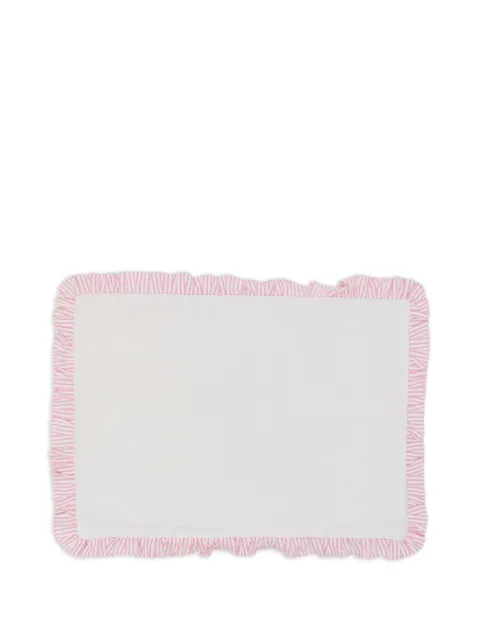Bambah ruffled placemat Pink BMBH073