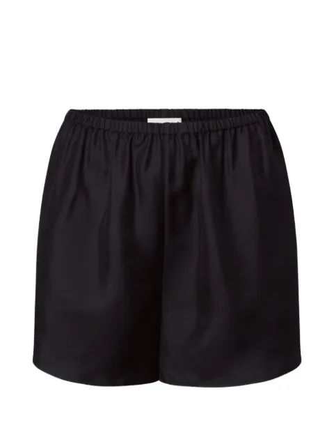 LouLou de Saison elastic-waist shorts Black CABO