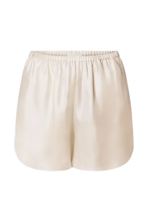 LouLou de Saison elastic-waist shorts Neutrals CABO