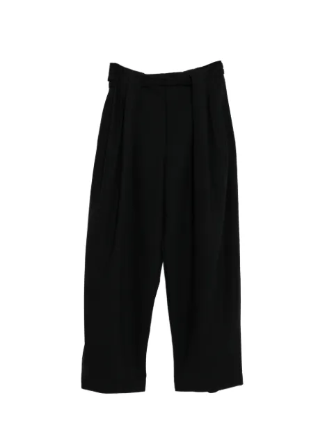 JNBY Jacquard wide-leg trousers Black 5Q2E14690
