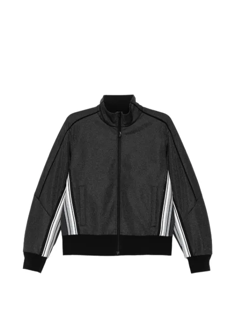 CROQUIS striped zip-up sweatshirt Grey 9Q2413000