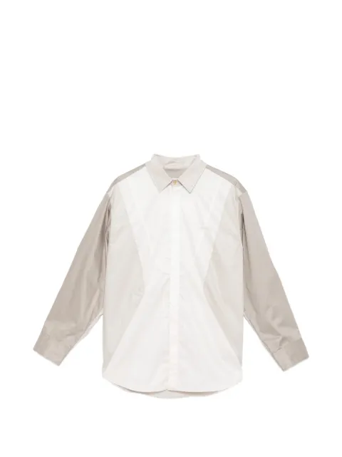 CROQUIS color-block shirt Neutrals 9Q2213130