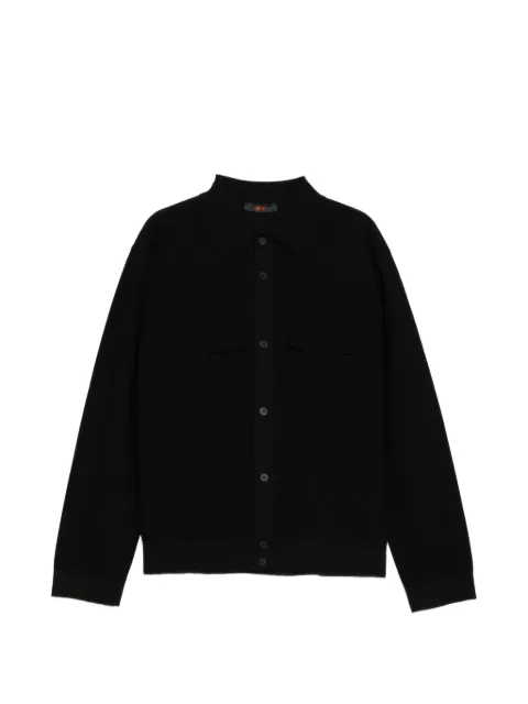 CROQUIS lapel pocket shirt Black 9Q2312800