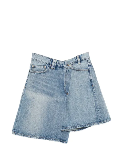 JNBY asymmetric layered shorts Blue 5Q2E14290