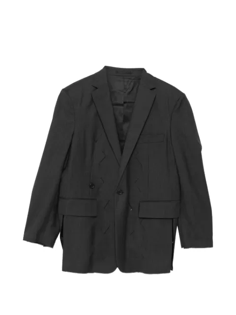 CROQUIS single-breasted blazer Grey 9Q3712280
