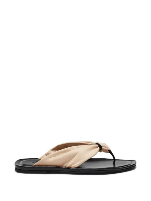 LouLou de Saison leather sandals Neutrals AKIN