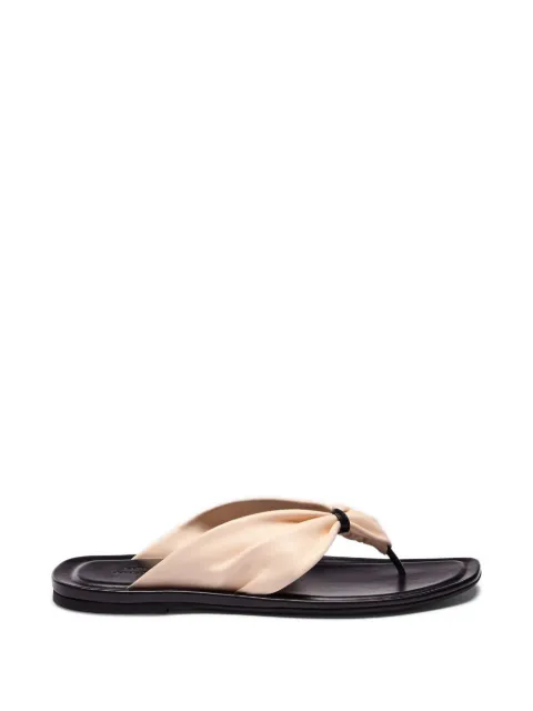 LouLou de Saison leather sandals Neutrals AGORA