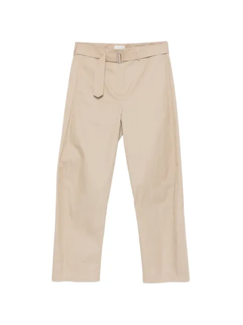 Magda Butrym belted trousers Neutrals 391426