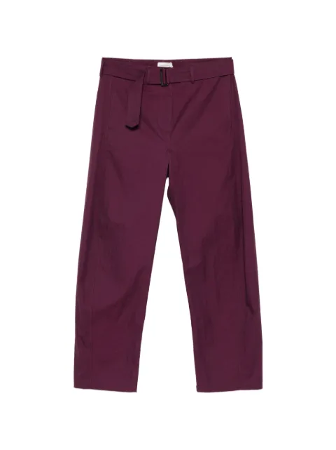 Magda Butrym belted trousers Purple 390426