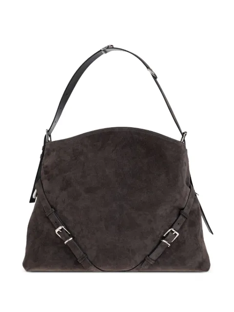 Givenchy medium Voyou bag suede Grey BB516GB2D6
