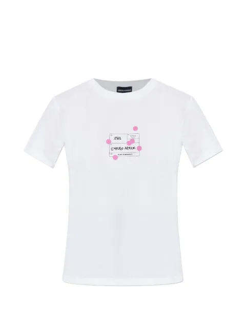 Emporio Armani printed T-shirt White EW003593AF12597