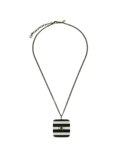 CHANEL Pre-Owned 2006 CC pendant necklace Gold 125122