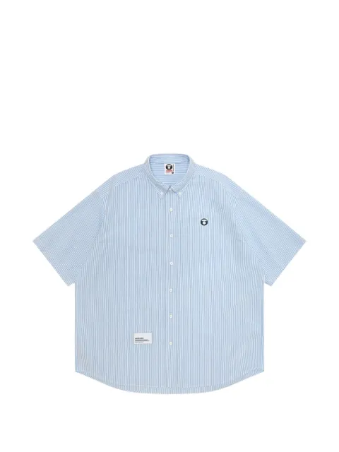 AAPE BY *A BATHING APE® striped shirt Blue ASR8562XXQ