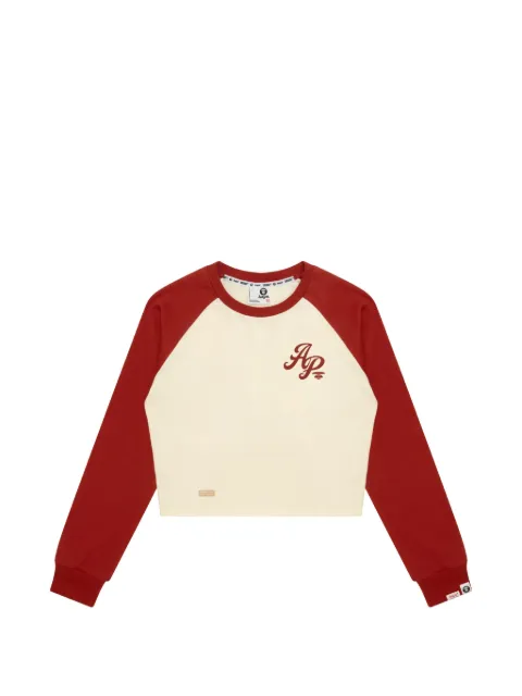 AAPE BY *A BATHING APE® cropped sweatshirt Neutrals ALT1908XXQ