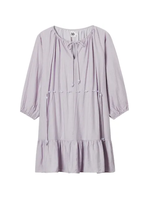 b+ab tiered dress Purple 6S110AS