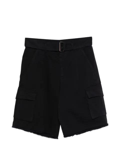 Laneus belted shorts Blue S6LAMASH091