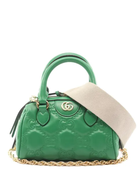 Gucci Pre-Owned 2010 matelassé handbag Green 1042739