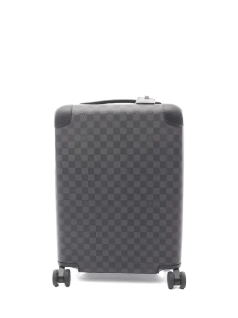 Louis Vuitton Pre-Owned Damier graphite leather carry case suitcase Grey 1041622