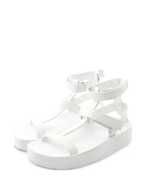 Hermès Pre-Owned 2010s Enid sandals White 1033164