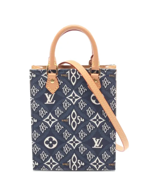 Louis Vuitton Pre-Owned 2020 monogram jacquard sac plat handbag Blue 1039877SP4240