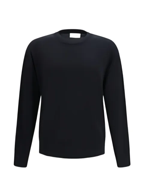 Laneus long-sleeve knitted sweatshirt Blue S6LAMAKN016