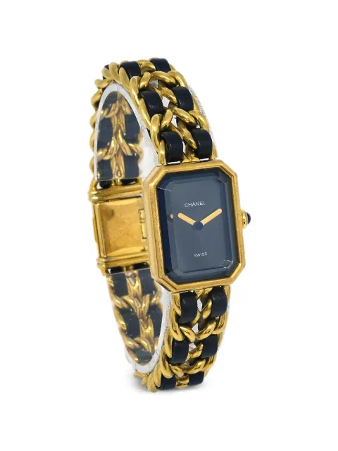 CHANEL Pre-Owned 1990-2000s chain watch Black 120313