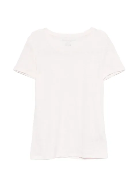 Majestic Filatures crew-neck short-sleeve T-shirt Pink M011FTS162