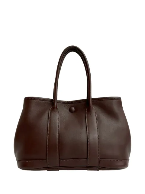 Hermès Pre-Owned 2004 Swift and Silk Bolduc Twilly Garden Party 23 tote bag Brown TS6774KQETC19N4T