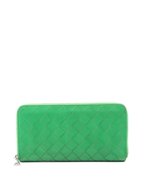Bottega Veneta Pre-Owned 2000 Intrecciato wallet Green 1040200