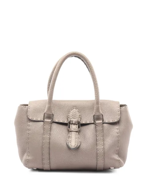 Fendi Pre-Owned 2000s mini Selleria Linda tote bag Neutrals 1041872