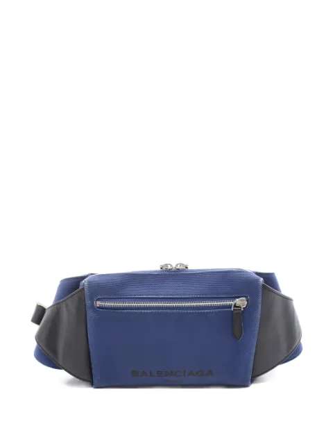 Balenciaga Pre-Owned 2000s logo-print belt bag Blue 1031045