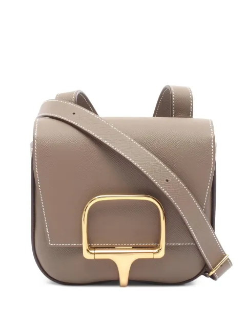 Hermès Pre-Owned 2022 mini Della Cavalleria shoulder bag Neutrals 1041600U