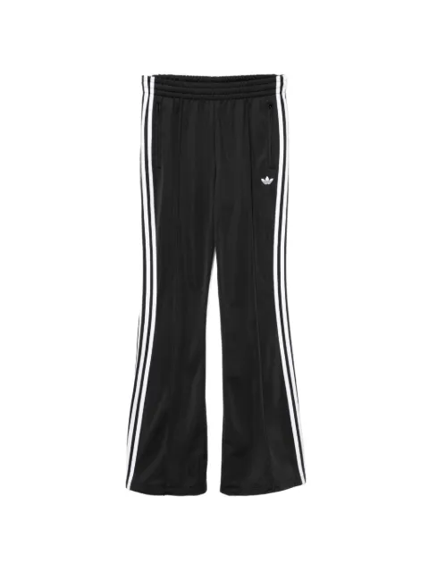 adidas stripe flared trousers Black KS1403