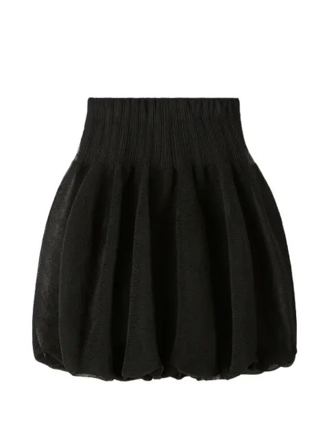 CFCL knit-waistband mini skirt Black CF011KG024GP00